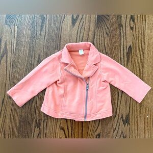 Pink Toddler Girls Blazer Jacket - Size 12 months